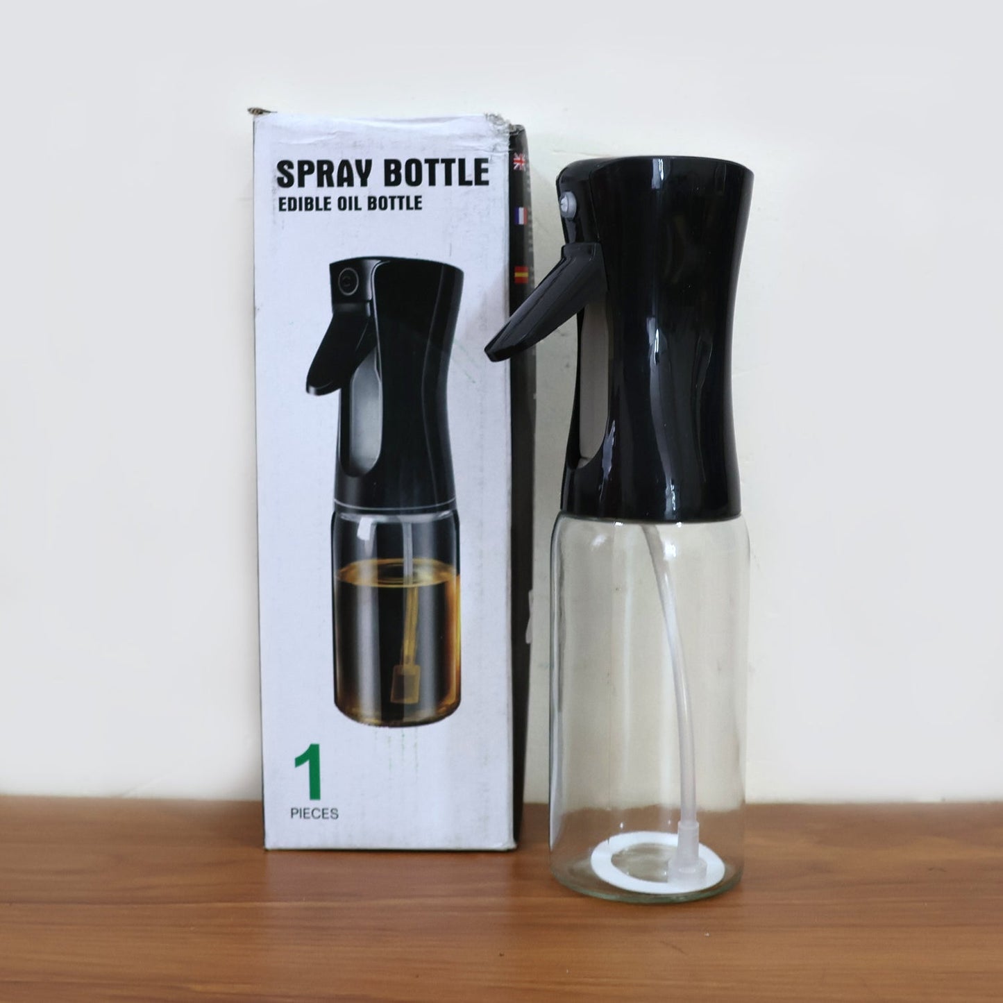 Mistiva Premium Glass Oil Sprayer – Fine Mist 300ml for Healthy Cooking