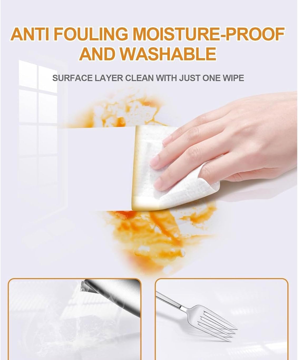 Self- Adhesive Transparent Electrostatic Wall Protection Film Buy 1 Get 1 Free