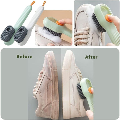 Soap Dispensing Shoe Brush