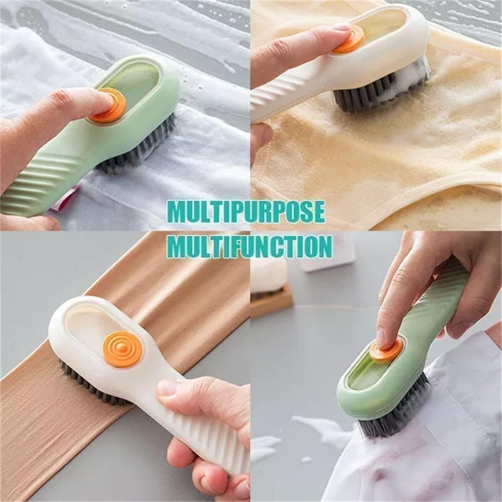 Soap Dispensing Shoe Brush