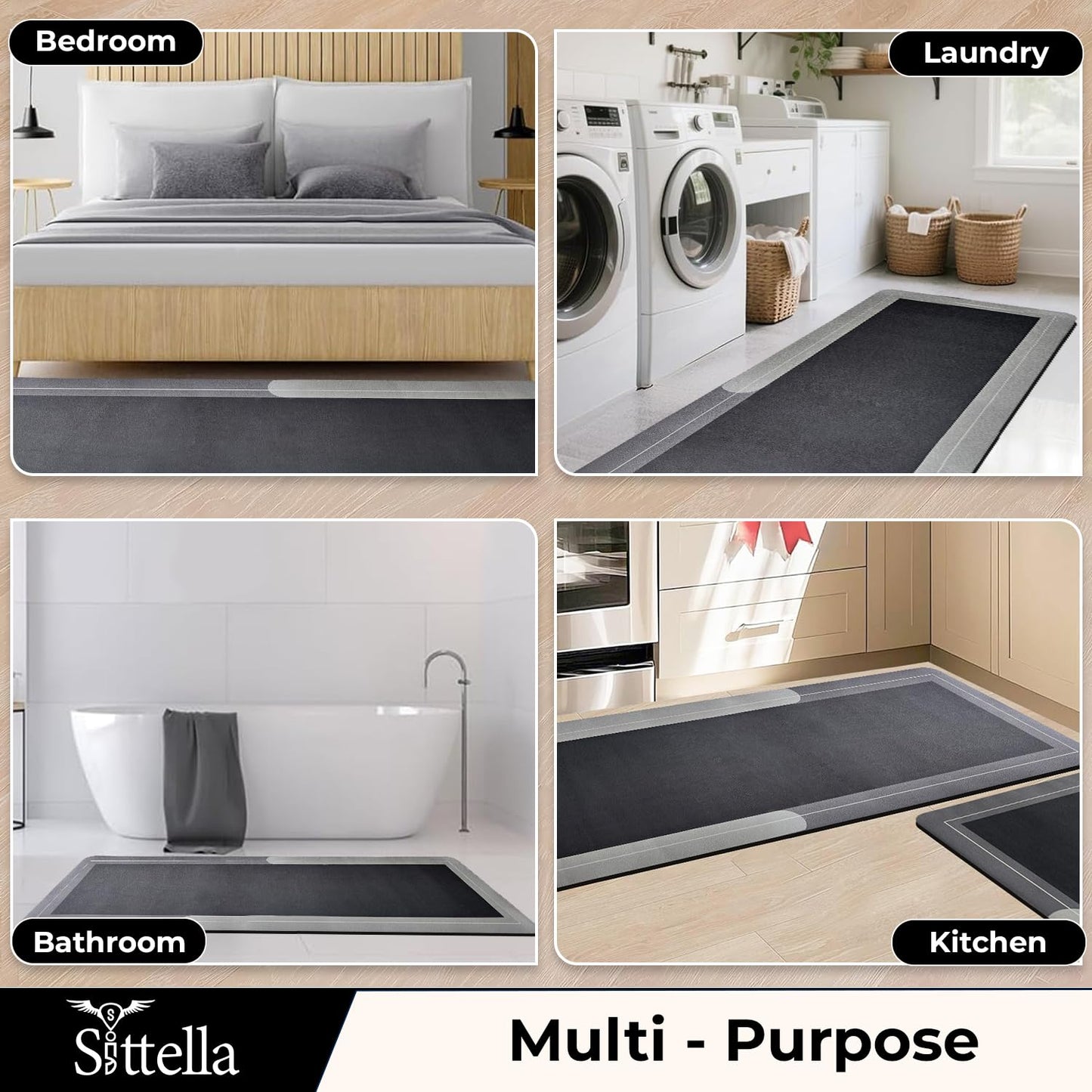 Anti-Fatigue Kitchen Floor Mat